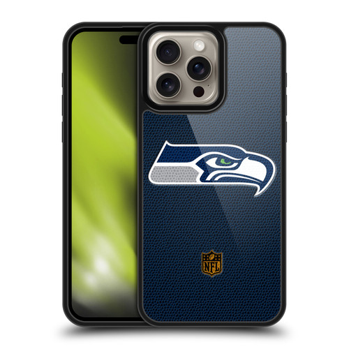 NFL Seattle Seahawks Logo Football Gel Armour Case For Apple iPhone 16 Pro Max
