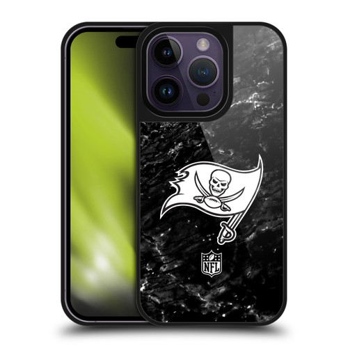 NFL Tampa Bay Buccaneers Artwork Marble Gel Armour Case For Apple iPhone 14 Pro