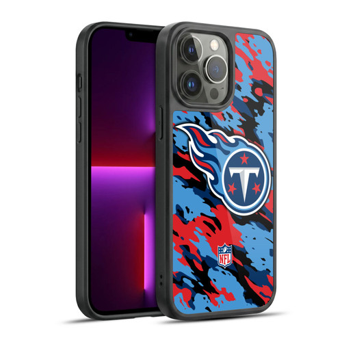 NFL Tennessee Titans Logo Camou Gel Armour Case For Apple iPhone 13 Pro Max