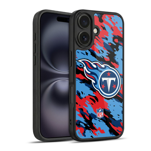 NFL Tennessee Titans Logo Camou Gel Armour Case For Apple iPhone 16