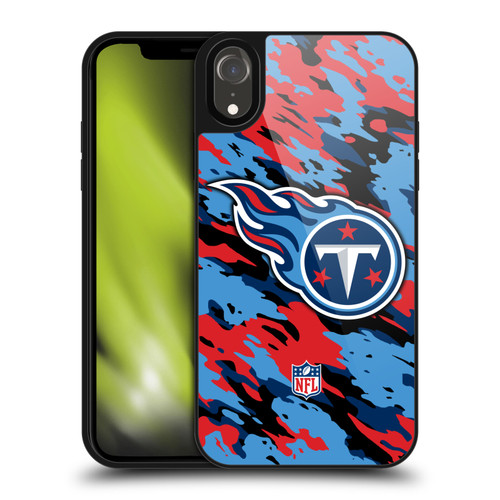 NFL Tennessee Titans Logo Camou Gel Armour Case For Apple iPhone XR