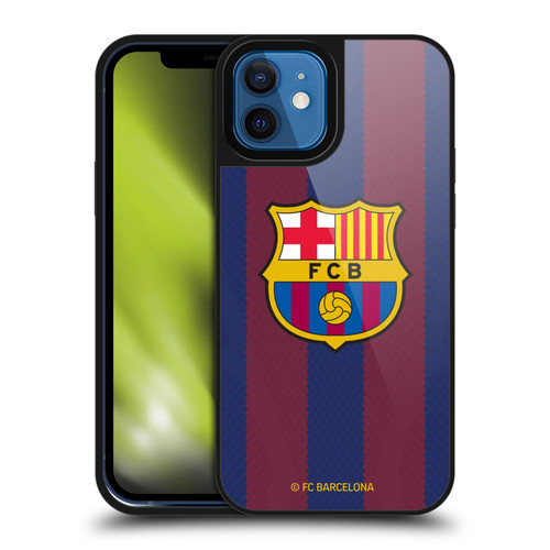 FC Barcelona 2023/24 Crest Kit Home Gel Armour Case For Apple iPhone 12 / iPhone 12 Pro