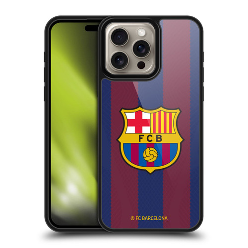 FC Barcelona 2023/24 Crest Kit Home Gel Armour Case For Apple iPhone 16 Pro Max