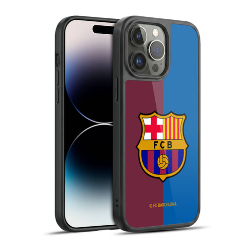 FC Barcelona 2024/25 Crest Kit Home Gel Armour Case For Apple iPhone 14 Pro Max