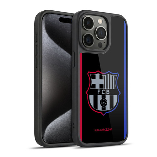 FC Barcelona 2024/25 Crest Kit Away Gel Armour Case For Apple iPhone 15 Pro