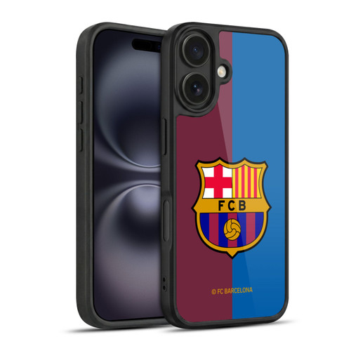 FC Barcelona 2024/25 Crest Kit Home Gel Armour Case For Apple iPhone 16