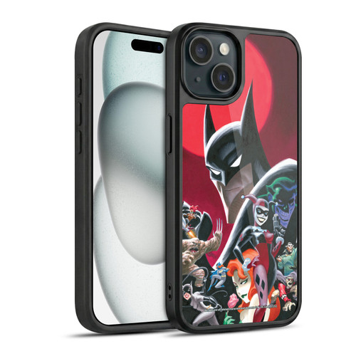 Batman DC Comics Comic Book Cover Dangerous Dames And Demons Gel Armour Case For Apple iPhone 15