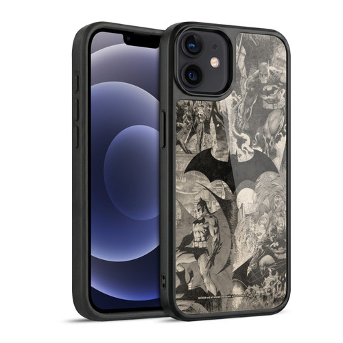 Batman DC Comics Hush Logo Collage Distressed Gel Armour Case For Apple iPhone 12 / iPhone 12 Pro