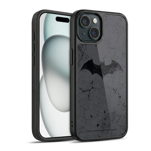 Batman DC Comics Hush Logo Distressed Gel Armour Case For Apple iPhone 15