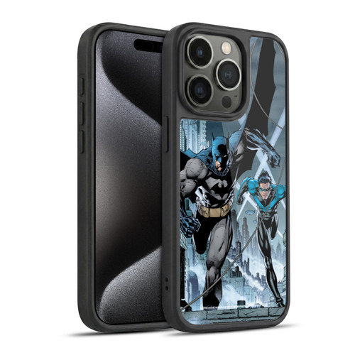 Batman DC Comics Hush #615 Nightwing Cover Gel Armour Case For Apple iPhone 15 Pro