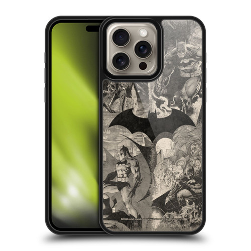 Batman DC Comics Hush Logo Collage Distressed Gel Armour Case For Apple iPhone 16 Pro Max Batman DC Comics Hush Logo Collage Distressed Gel Armour Case For Apple iPhone 16 Pro Max