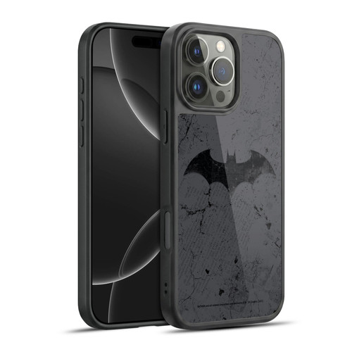 Batman DC Comics Hush Logo Distressed Gel Armour Case For Apple iPhone 16 Pro Max