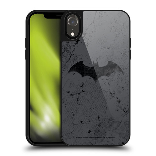 Batman DC Comics Hush Logo Distressed Gel Armour Case For Apple iPhone XR