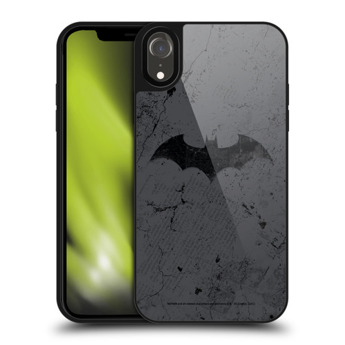 Batman DC Comics Hush Logo Distressed Gel Armour Case For Apple iPhone XR