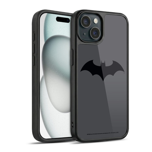 Batman DC Comics Logos Hush Gel Armour Case For Apple iPhone 15