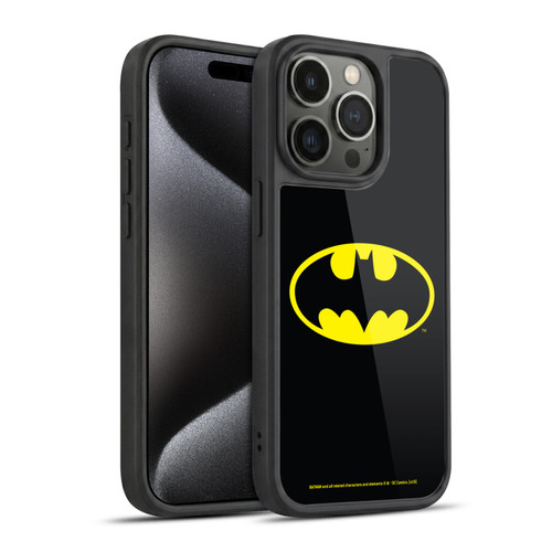 Batman DC Comics Logos Classic Gel Armour Case For Apple iPhone 15 Pro