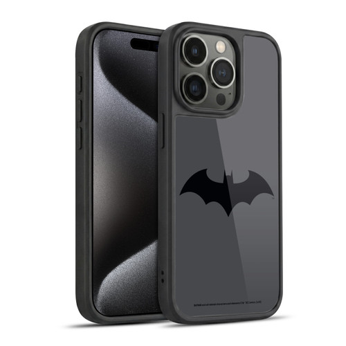 Batman DC Comics Logos Hush Gel Armour Case For Apple iPhone 15 Pro