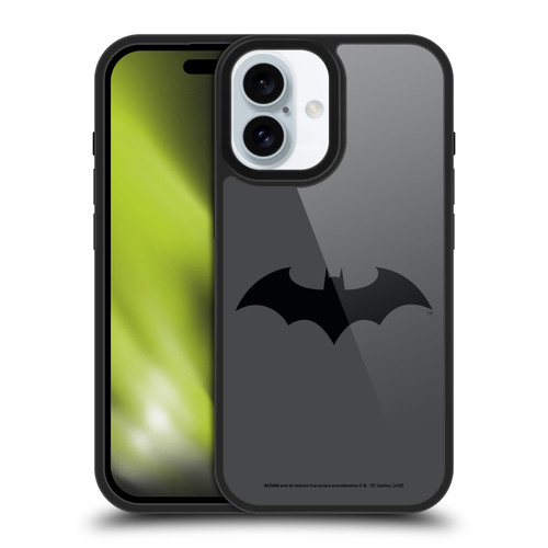 Batman DC Comics Logos Hush Gel Armour Case For Apple iPhone 16 Batman DC Comics Logos Hush Gel Armour Case For Apple iPhone 16