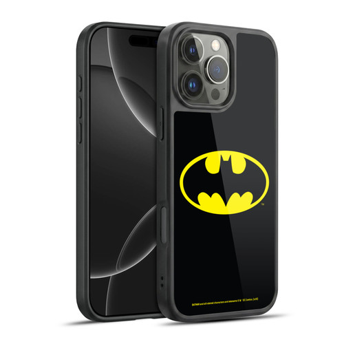 Batman DC Comics Logos Classic Gel Armour Case For Apple iPhone 16 Pro Max