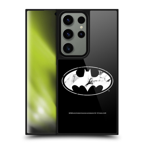 Batman DC Comics Logos Marble Gel Armour Case For Samsung Galaxy S24 Ultra 5G