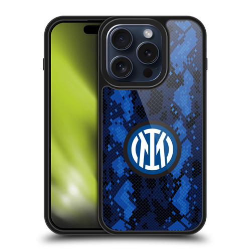 Fc Internazionale Milano 2021/22 Crest Kit Home Gel Armour Case For Apple iPhone 15 Pro