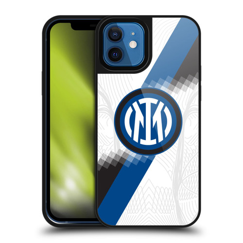 Fc Internazionale Milano 2023/24 Crest Kit Away Gel Armour Case For Apple iPhone 12 / iPhone 12 Pro