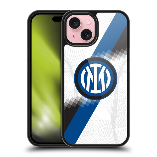 Fc Internazionale Milano 2023/24 Crest Kit Away Gel Armour Case For Apple iPhone 15