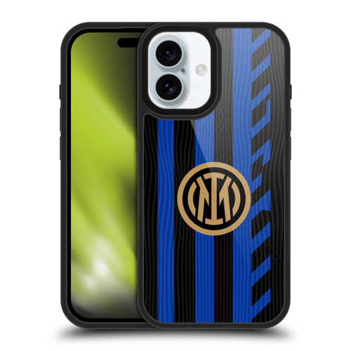 Fc Internazionale Milano 2024/25 Crest Kit Home Gel Armour Case For Apple iPhone 16