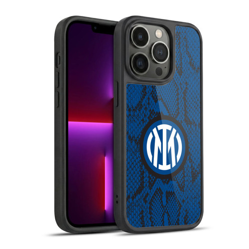 Fc Internazionale Milano Patterns Snake Gel Armour Case For Apple iPhone 13 Pro