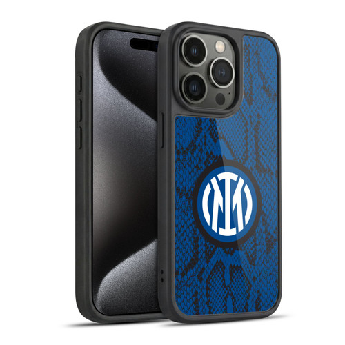 Fc Internazionale Milano Patterns Snake Gel Armour Case For Apple iPhone 15 Pro