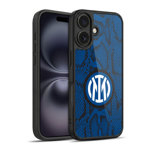 Fc Internazionale Milano Patterns Snake Gel Armour Case For Apple iPhone 16