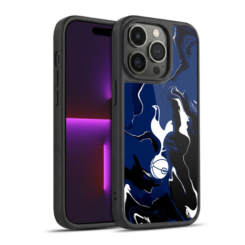 Tottenham Hotspur F.C. Badge Marble Gel Armour Case For Apple iPhone 14 Pro