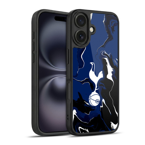 Tottenham Hotspur F.C. Badge Marble Gel Armour Case For Apple iPhone 16