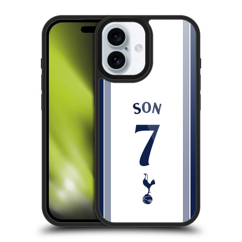 Tottenham Hotspur F.C. 2024/25 Players Home Kit Son Heung-Min Gel Armour Case For Apple iPhone 16