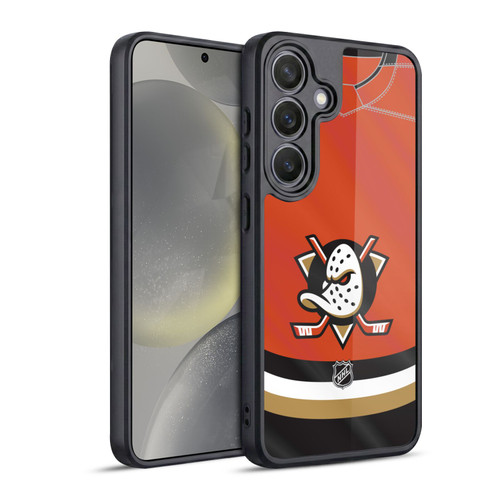 NHL Anaheim Ducks Jersey Gel Armour Case For Samsung Galaxy S24 5G