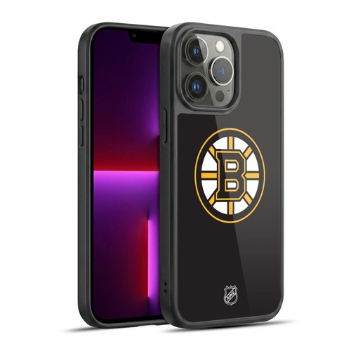 NHL Boston Bruins Plain Gel Armour Case For Apple iPhone 13 Pro Max