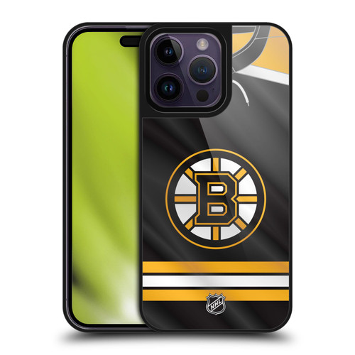 NHL Boston Bruins Jersey Gel Armour Case For Apple iPhone 14 Pro Max