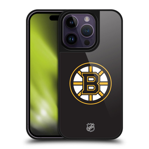 NHL Boston Bruins Plain Gel Armour Case For Apple iPhone 14 Pro