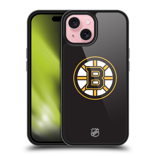 NHL Boston Bruins Plain Gel Armour Case For Apple iPhone 15 NHL Boston Bruins Plain Gel Armour Case For Apple iPhone 15