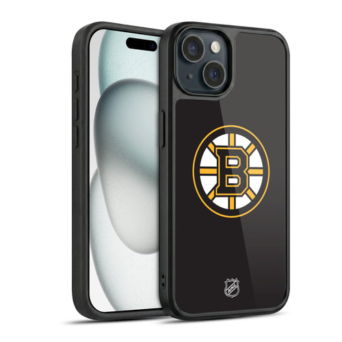 NHL Boston Bruins Plain Gel Armour Case For Apple iPhone 15