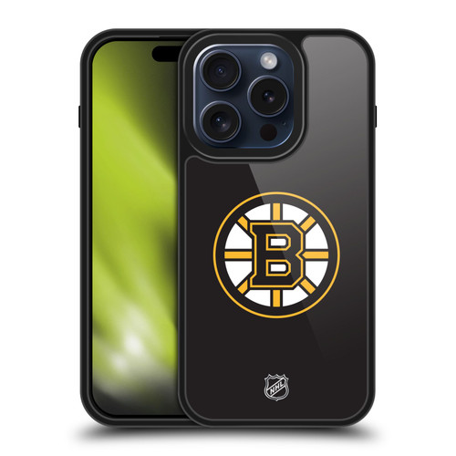 NHL Boston Bruins Plain Gel Armour Case For Apple iPhone 15 Pro NHL Boston Bruins Plain Gel Armour Case For Apple iPhone 15 Pro