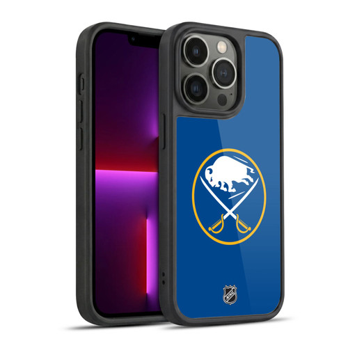 NHL Buffalo Sabres Plain Gel Armour Case For Apple iPhone 13 Pro
