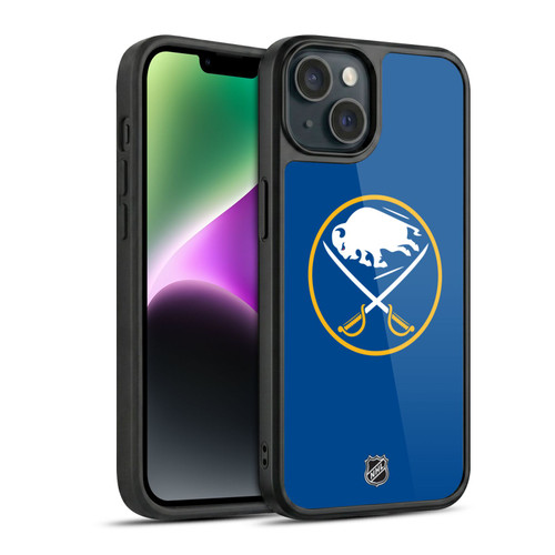 NHL Buffalo Sabres Plain Gel Armour Case For Apple iPhone 14