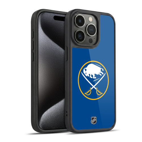 NHL Buffalo Sabres Plain Gel Armour Case For Apple iPhone 15 Pro