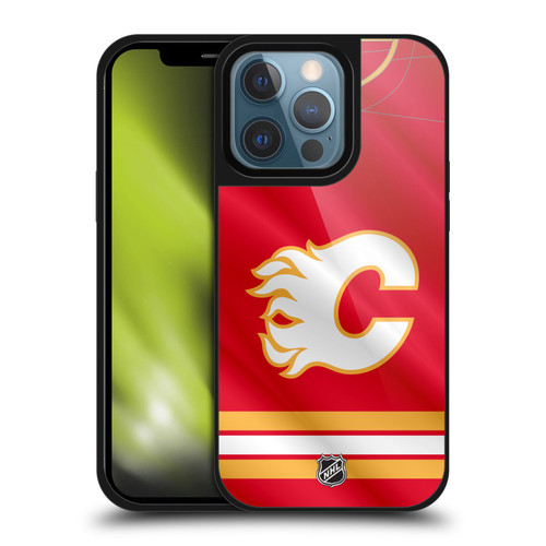 NHL Calgary Flames Jersey Gel Armour Case For Apple iPhone 13 Pro NHL Calgary Flames Jersey Gel Armour Case For Apple iPhone 13 Pro