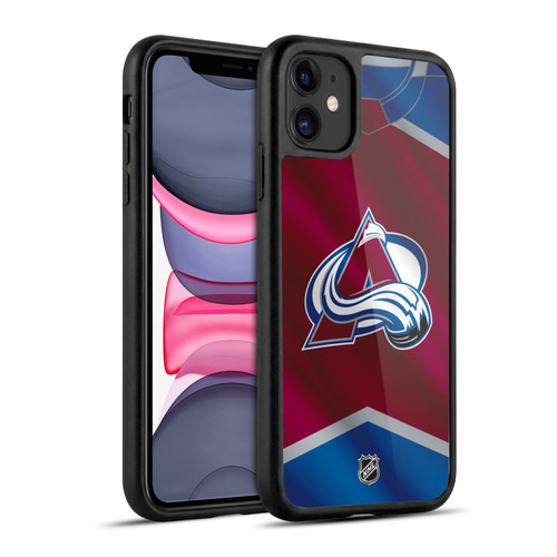 NHL Colorado Avalanche Jersey Gel Armour Case For Apple iPhone 11