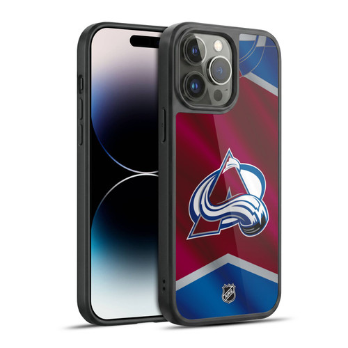 NHL Colorado Avalanche Jersey Gel Armour Case For Apple iPhone 14 Pro Max
