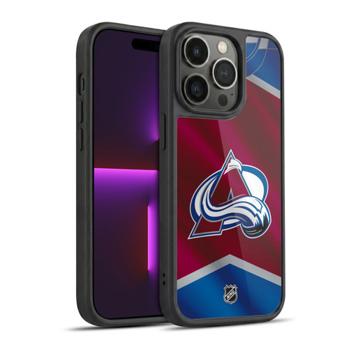 NHL Colorado Avalanche Jersey Gel Armour Case For Apple iPhone 14 Pro