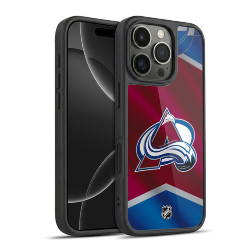 NHL Colorado Avalanche Jersey Gel Armour Case For Apple iPhone 16 Pro
