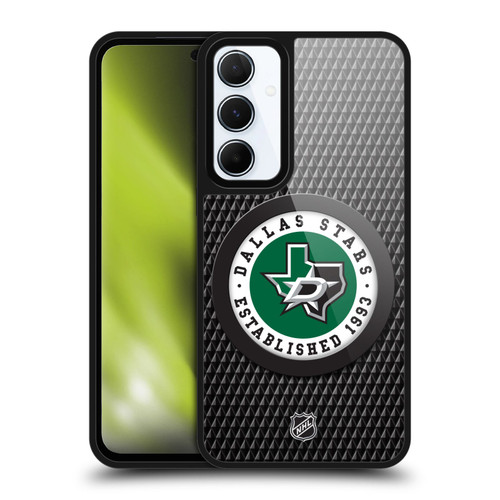 NHL Dallas Stars Puck Texture Gel Armour Case For Samsung Galaxy A55 5G